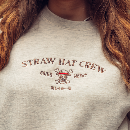 Straw Hat Crew Embroidered T-Shirt/Sweatshirt