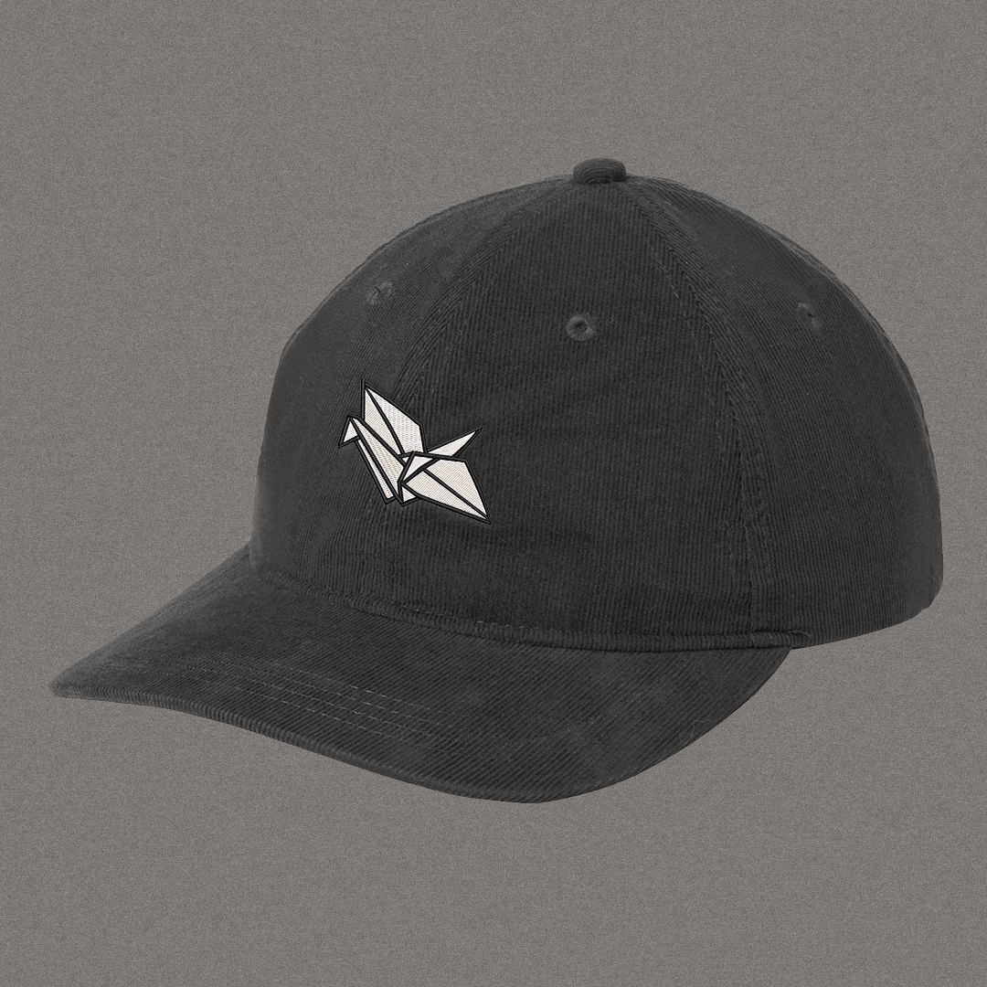 Paper Crane Corduroy Dad Hat