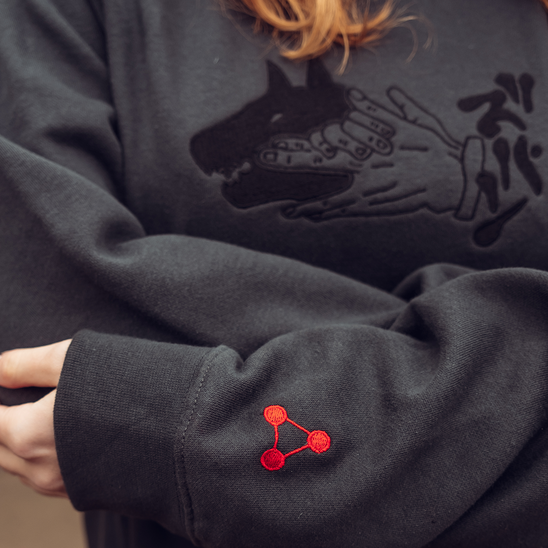 Divine Dogs Embroidered Sweatshirt/Hoodie